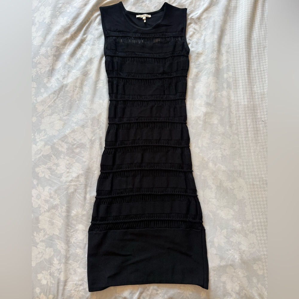Maje | Black Crochet dress